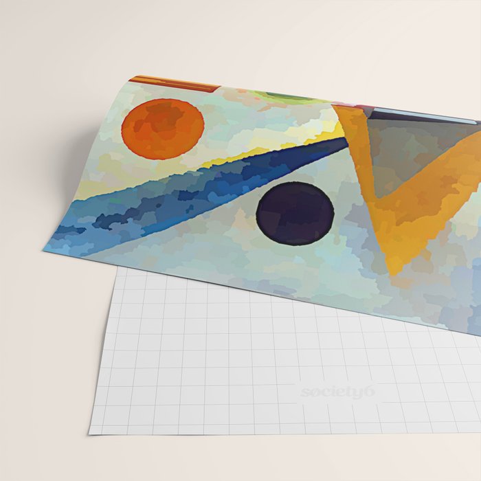 Wassily Kandinsky Swinging Wrapping Paper Gallery Image 2