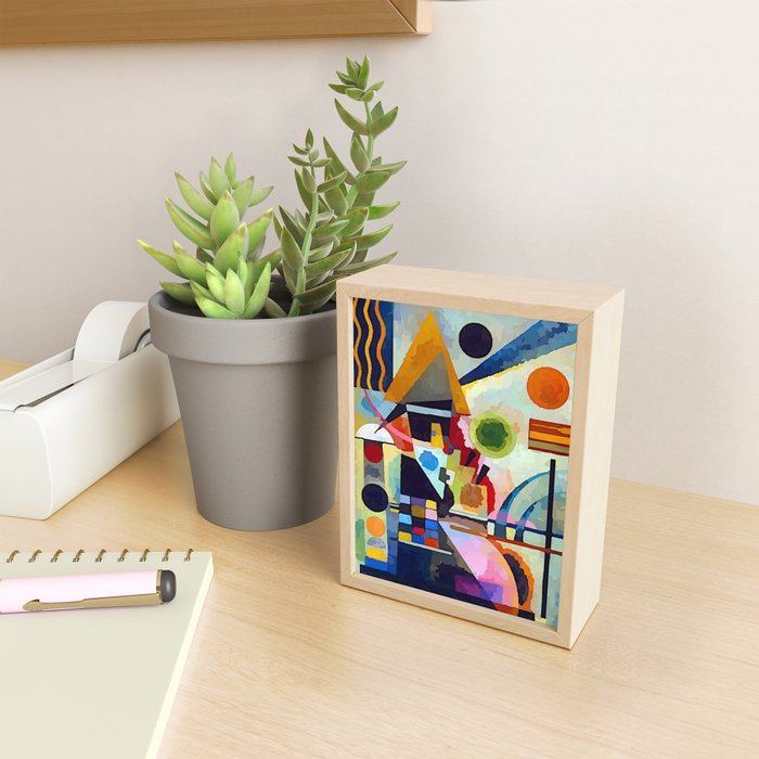 Wassily Kandinsky Swinging Mini Art Print Gallery Image 2