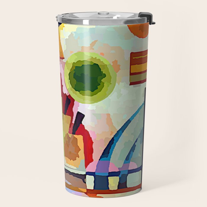 Wassily Kandinsky Swinging Travel Mug Gallery Image 2