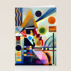 Wassily Kandinsky Swinging Stationery Card Gallery Image 2