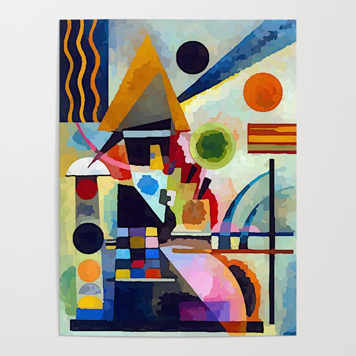 Wassily Kandinsky Swinging Poster Gallery Image 1
