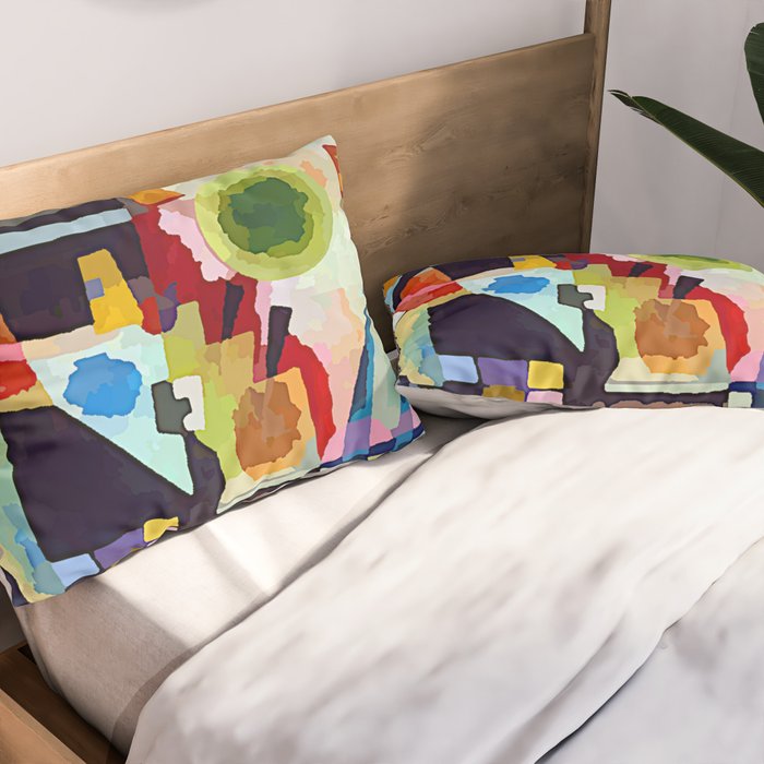 Wassily Kandinsky Swinging Pillow Sham Gallery Image 2