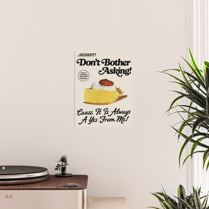 Dessert? Poster Gallery Image 2