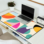 abstract modern mid century Desk Mat Gallery Image 2