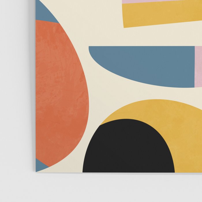 abstract modern mid century Poster Gallery Image 3