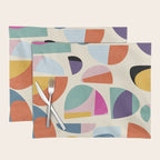 abstract modern mid century Placemat Gallery Image 1