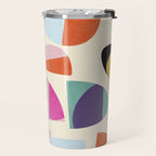 abstract modern mid century Travel Mug Gallery Image 2