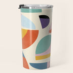 abstract modern mid century Travel Mug Gallery Image 3