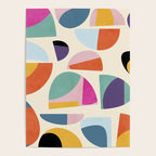 abstract modern mid century Poster Gallery Image 4