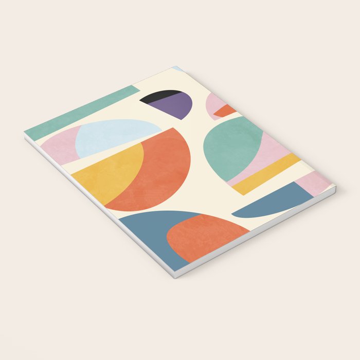 abstract modern mid century Notebook Gallery Image 3