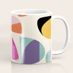 abstract modern mid century Coffee Mug Gallery Image 1