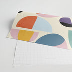 abstract modern mid century Wrapping Paper Gallery Image 2