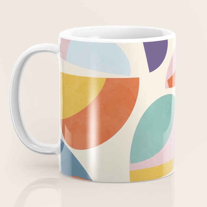 abstract modern mid century Coffee Mug Gallery Image 3
