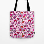 Valentine Print Tote Bag Gallery Image 1