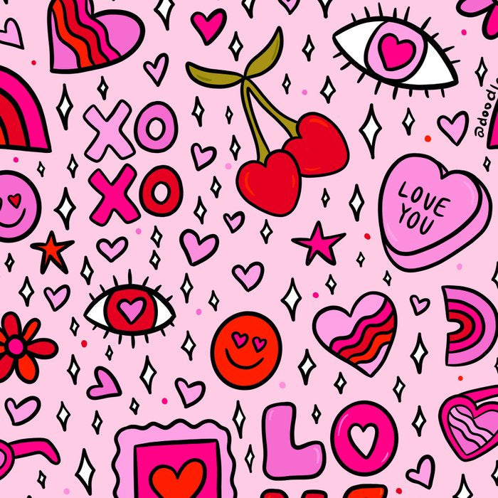 Valentine Print Coffee Mug Gallery Image 2