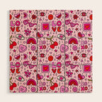 Valentine Print Wood Wall Art Gallery Image 1
