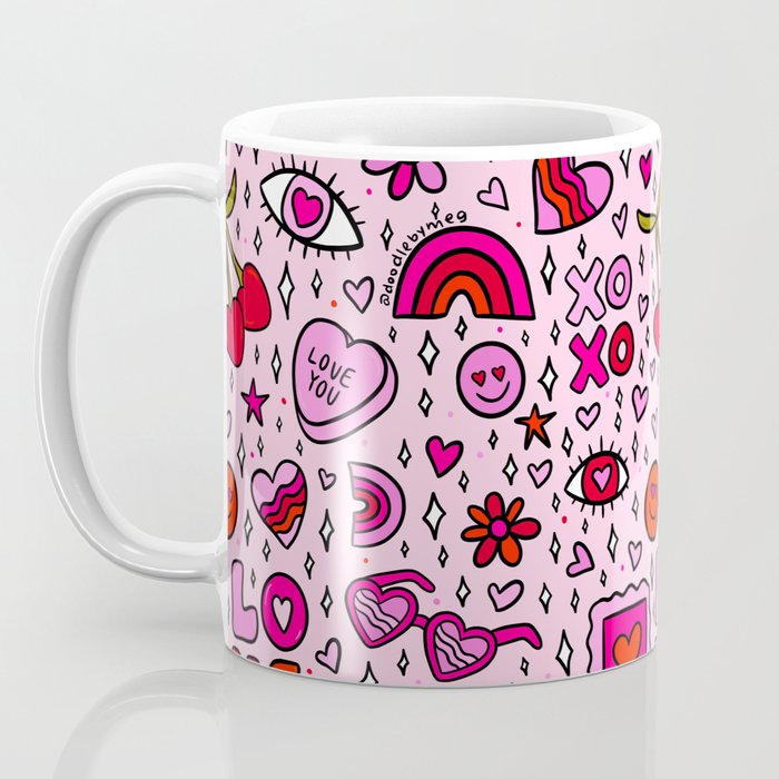 Valentine Print Coffee Mug Gallery Image 3