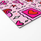 Valentine Print Welcome Mat Gallery Image 2