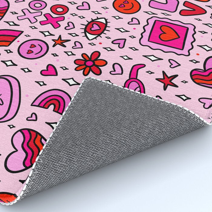 Valentine Print Rug Gallery Image 4
