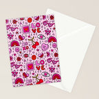 Valentine Print Stationery Card Gallery Image 2