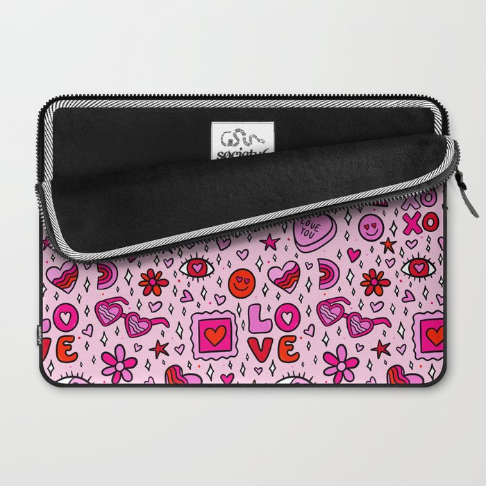 Valentine Print Laptop Sleeve Gallery Image 2