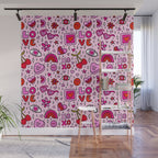 Valentine Print Wall Mural Gallery Image 1
