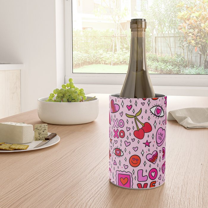 Valentine Print Wine Chiller Gallery Image 4