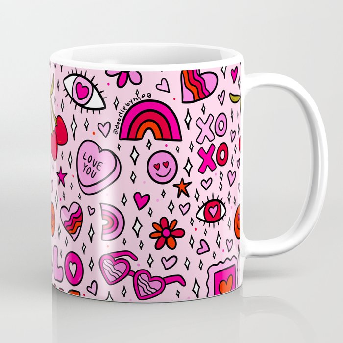 Valentine Print Coffee Mug Gallery Image 1