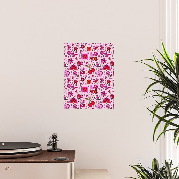 Valentine Print Poster Gallery Image 2
