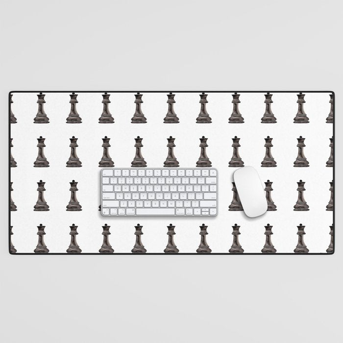 Queen (watercolor painting) Desk Mat Gallery Image 1