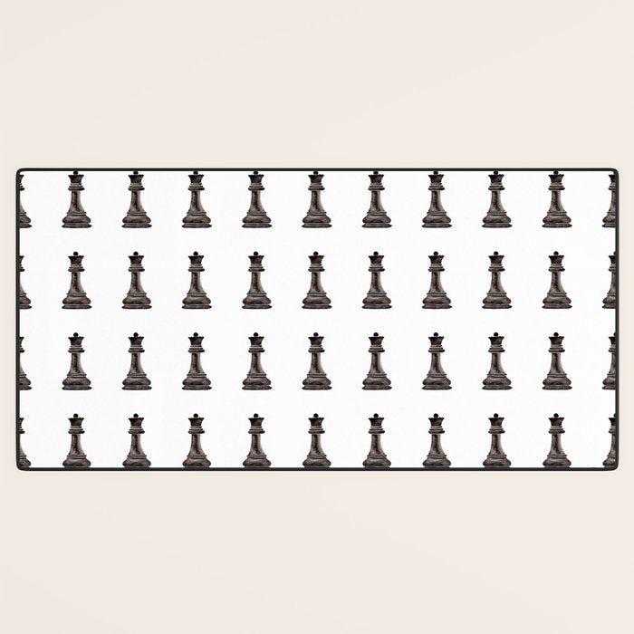 Queen (watercolor painting) Desk Mat Gallery Image 3