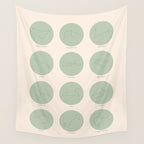 Zodiac Constellations - Sage Green Wall Tapestry Gallery Image 4