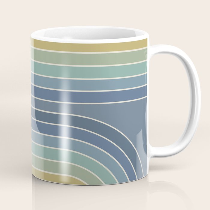 Gradient Curvature VIII Coffee Mug Gallery Image 1