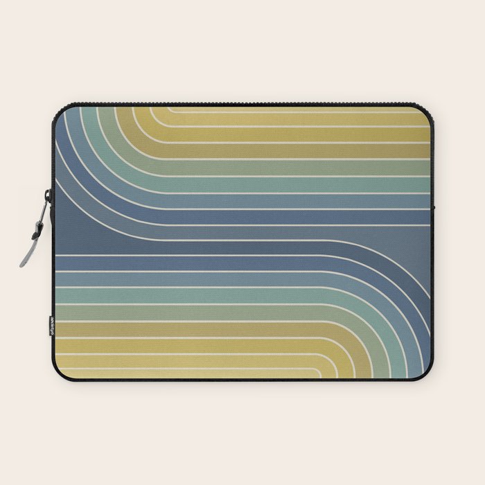 Gradient Curvature VIII Laptop Sleeve Gallery Image 1