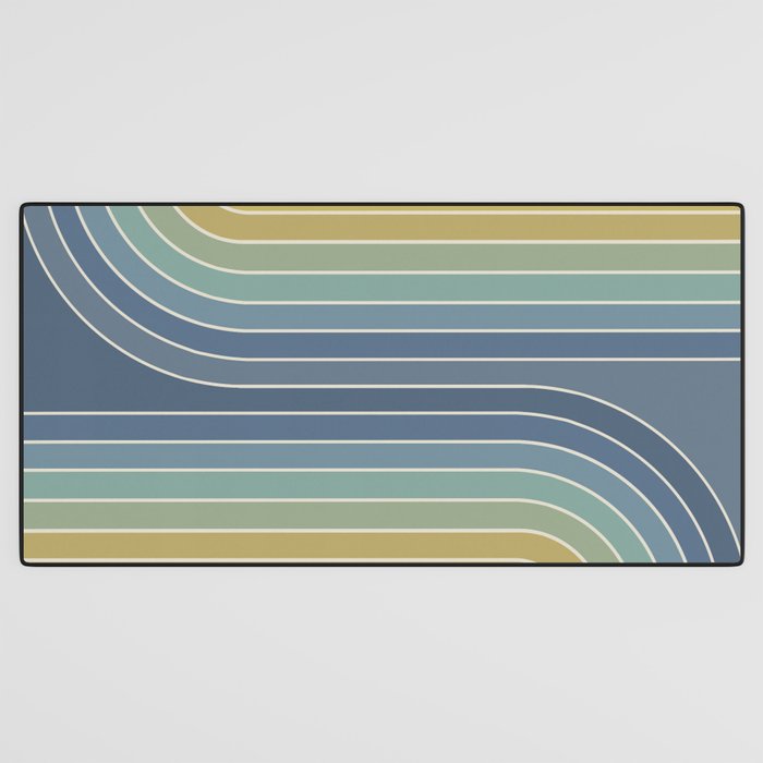 Gradient Curvature VIII Desk Mat Gallery Image 3