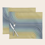 Gradient Curvature VIII Placemat Gallery Image 1