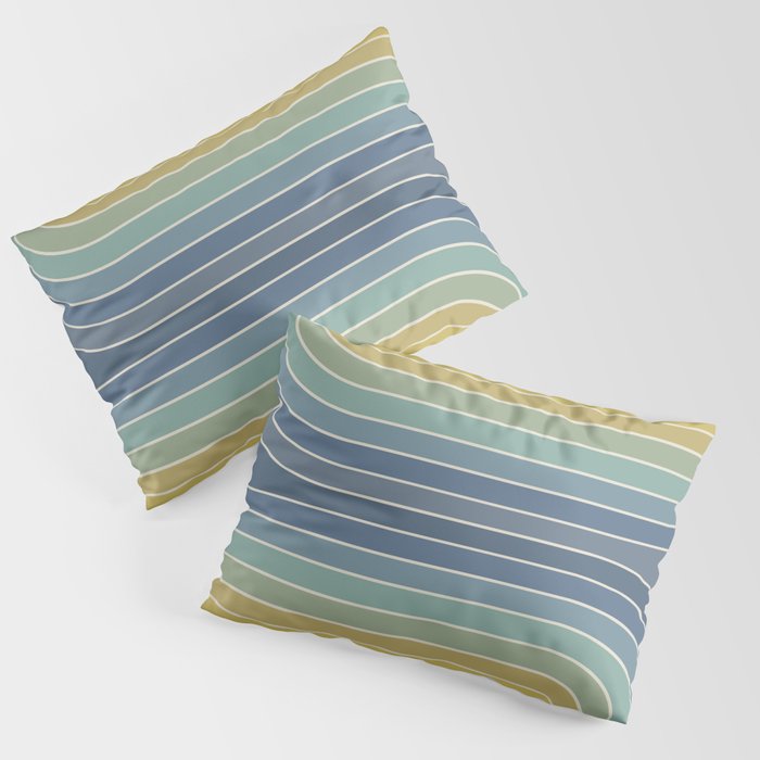 Gradient Curvature VIII Pillow Sham Gallery Image 3
