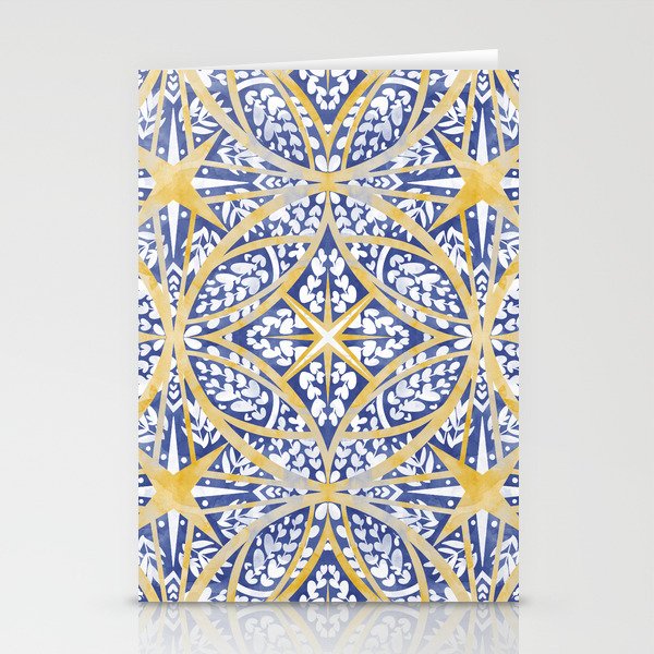 Tile wild leaves starry BY Stationery Card Gallery Image 2