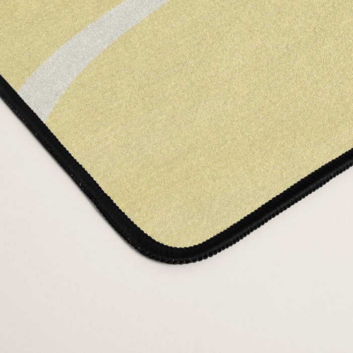 Playful Pastel Geometric Raindrop Pattern Desk Mat Gallery Image 4