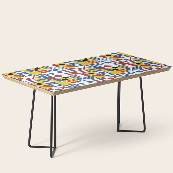 Nautical Flags Coffee Table Gallery Image 1