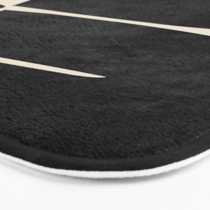 Modern Abstract Minimal Shapes 214 Bath Mat Gallery Image 3