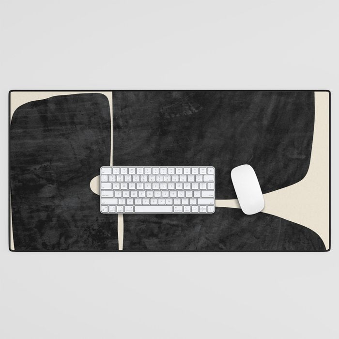 Modern Abstract Minimal Shapes 214 Desk Mat Gallery Image 1