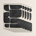 Modern Abstract Minimal Shapes 214 Wrapping Paper Gallery Image 3