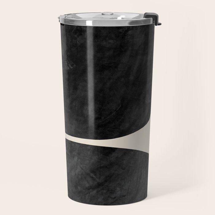 Modern Abstract Minimal Shapes 214 Travel Mug Gallery Image 2