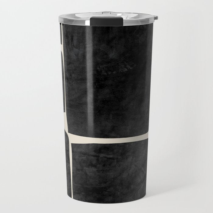 Modern Abstract Minimal Shapes 214 Travel Mug Gallery Image 1