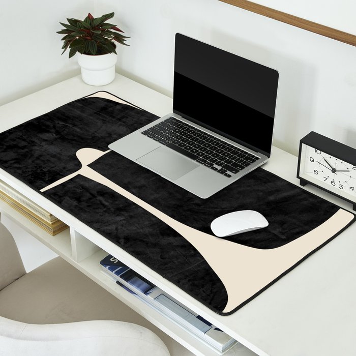Modern Abstract Minimal Shapes 214 Desk Mat Gallery Image 2