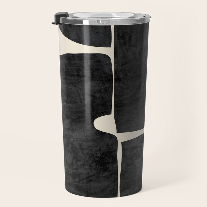 Modern Abstract Minimal Shapes 214 Travel Mug Gallery Image 3