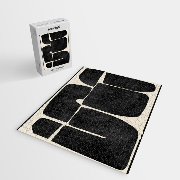 Modern Abstract Minimal Shapes 214 Jigsaw Puzzle Gallery Image 2