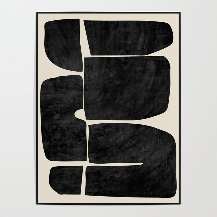 Modern Abstract Minimal Shapes 214 Poster Gallery Image 4