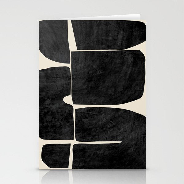 Modern Abstract Minimal Shapes 214 Stationery Card Gallery Image 2